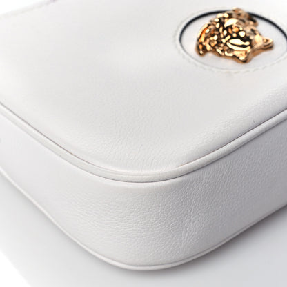 Versace Calfskin La Medusa Small Hobo Crossbody White 7 of 8