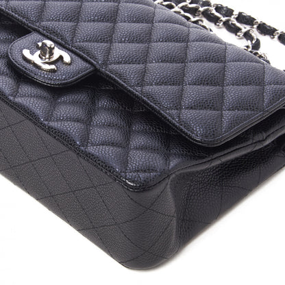 Chanel Caviar Quilted Medium Double Flap Black 4 of 10