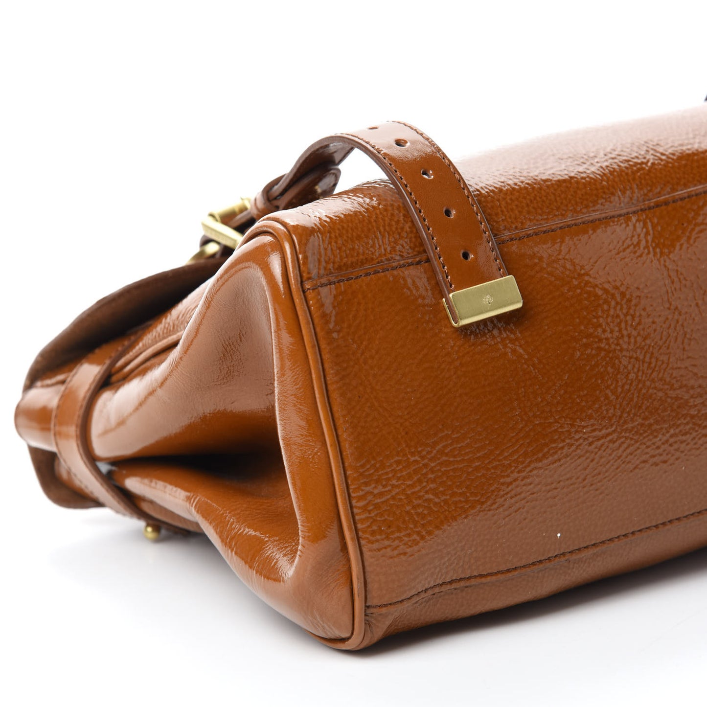 Wrinkled Patent Medium Alexa Oak
