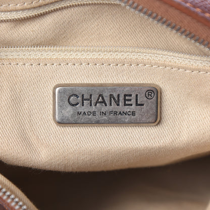 Chanel Caviar Stitched Outdoor Ligne Hobo Brown 6 of 11