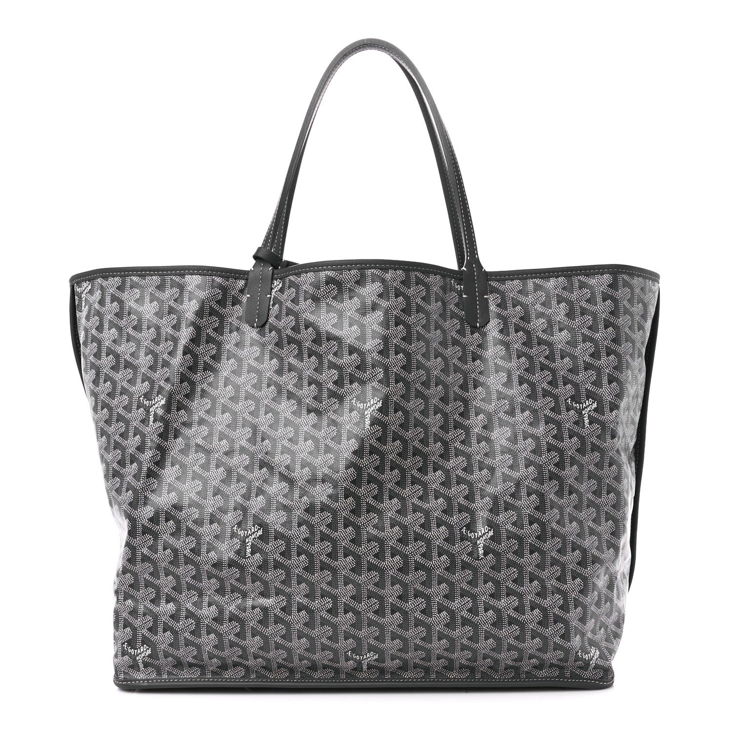 Goyardine Reversible Anjou GM Grey