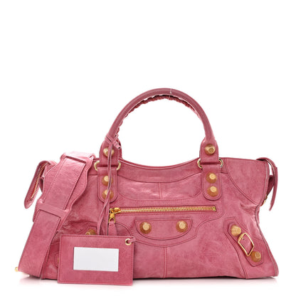 Balenciaga Agneau Giant 21 Gold Hardware Part Time Bubblegum 1 of 11