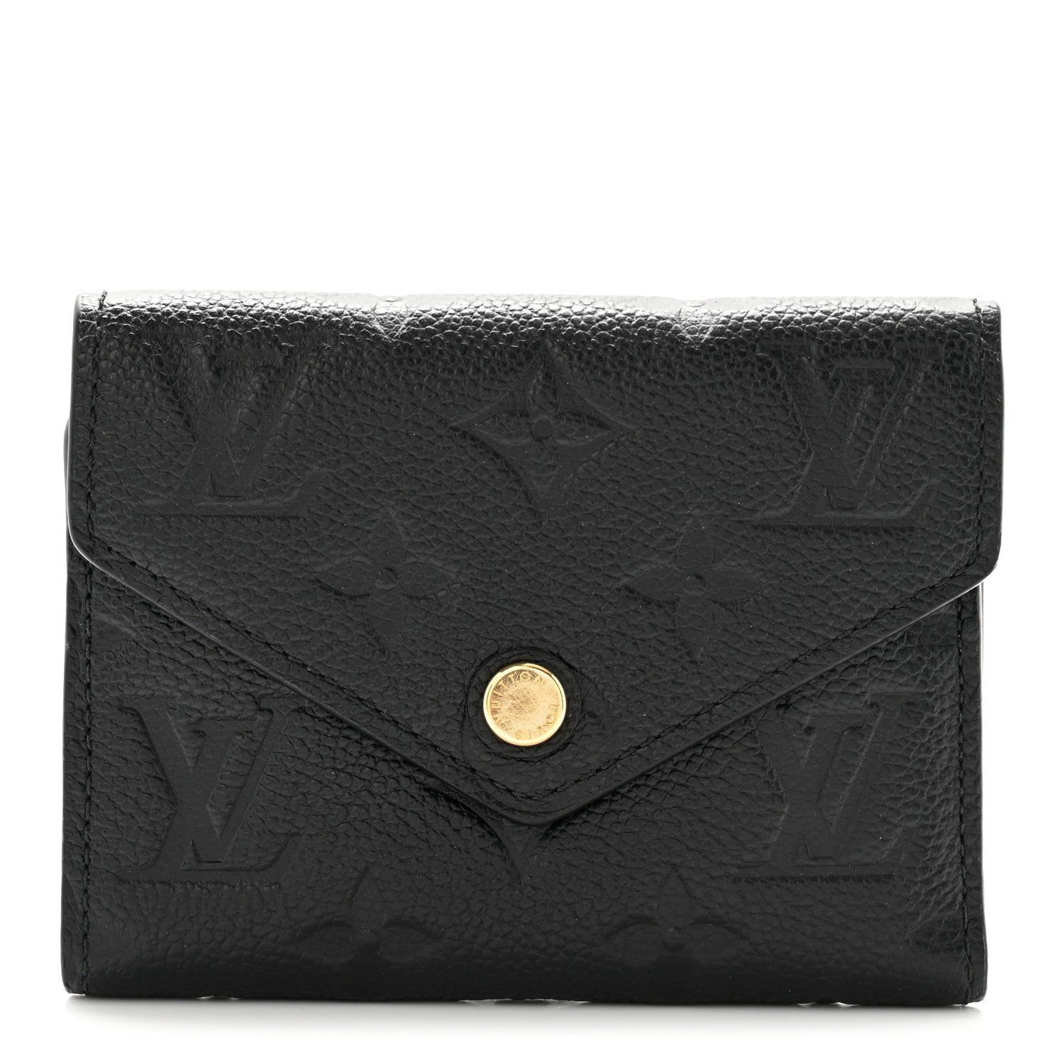 Louis Vuitton Empreinte Victorine Wallet Black 1 of 7