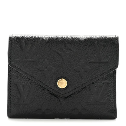 Louis Vuitton Empreinte Victorine Wallet Black 1 of 7