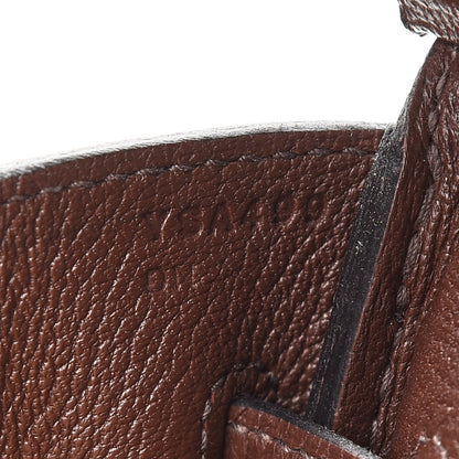 Hermes Taurillon Clemence Birkin 30 Havane 6 of 11