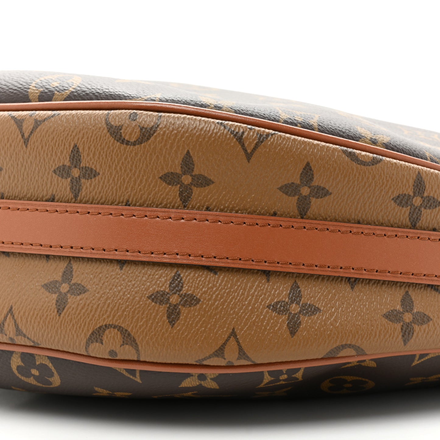 Reverse Monogram Loop Hobo