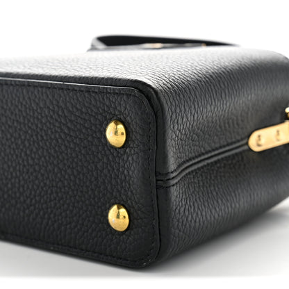 Louis Vuitton Taurillon Mini Capucines Black 10 of 10