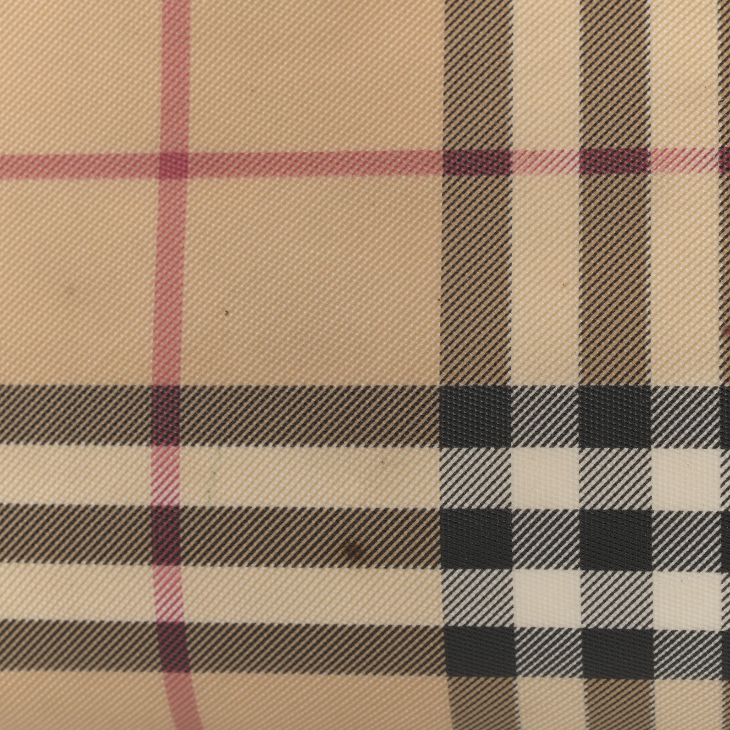 Burberry Vintage Check Tote Black 13 of 14