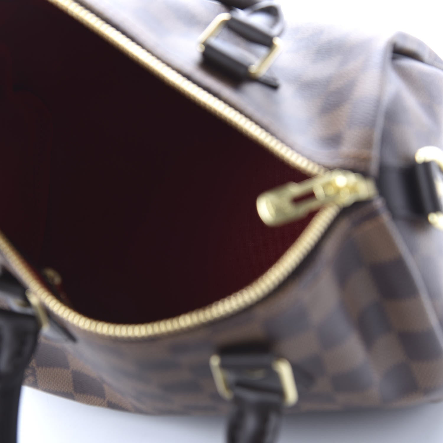 Louis Vuitton Damier Ebene Speedy Bandouliere 25 5 of 10