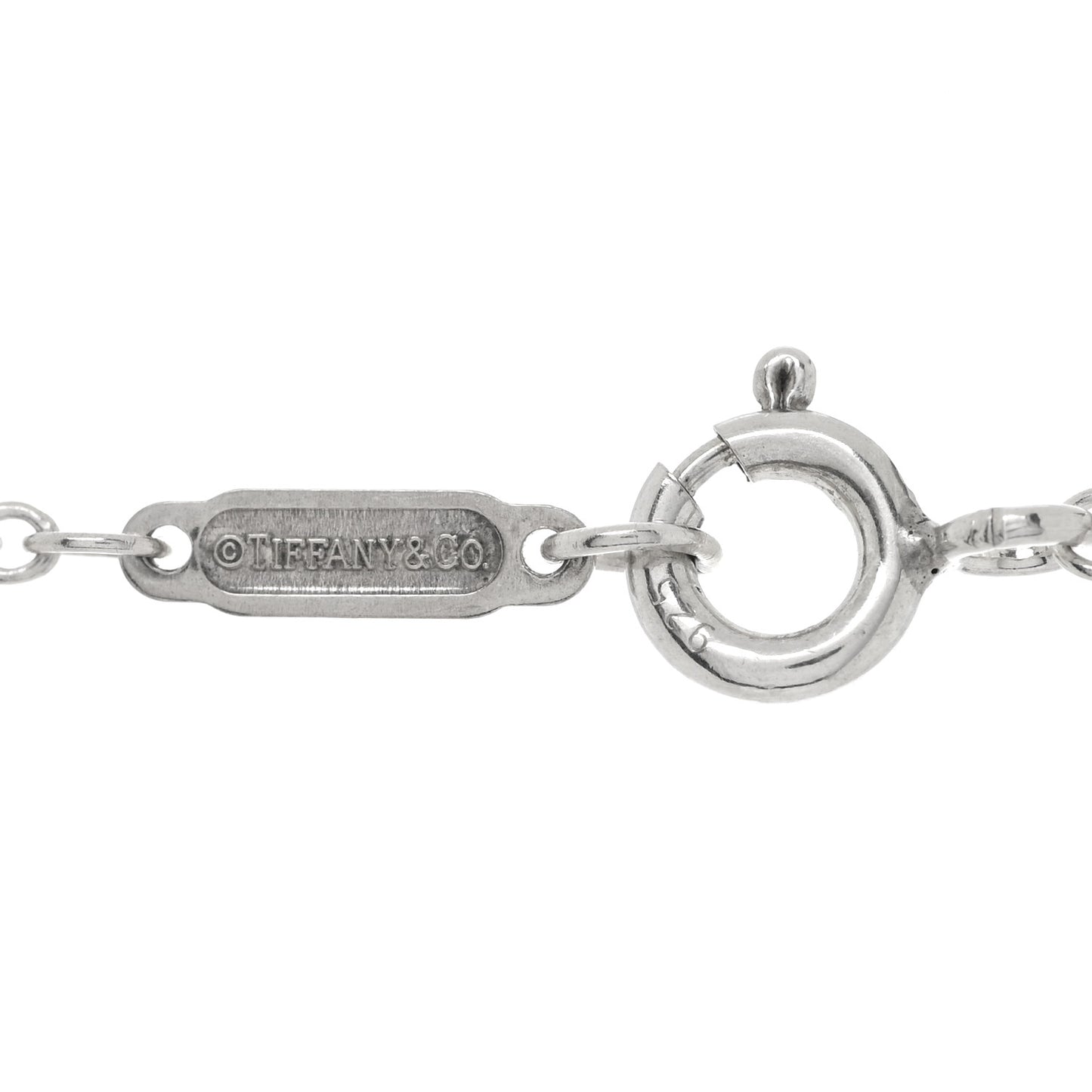 Sterling Silver Large Crown Key Pendant Necklace