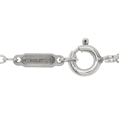 Tiffany Sterling Silver Large Crown Key Pendant Necklace 4 of 4