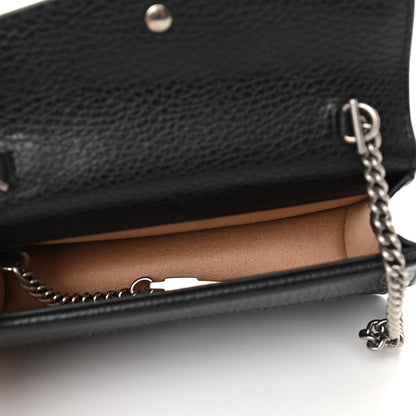 Gucci Calfskin Super Mini Dionysus Shoulder Bag Black 5 of 9