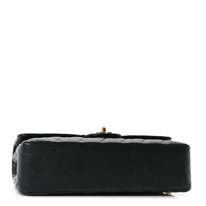 Chanel Caviar Quilted Medium Double Flap Black 4 of 11