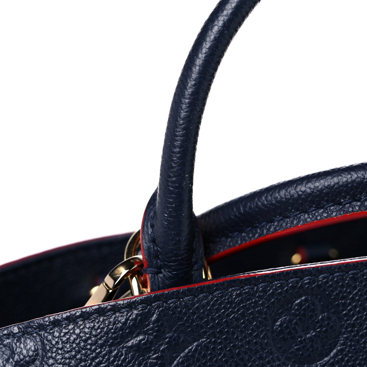 Louis Vuitton Empreinte Montaigne MM Marine Rouge 13 of 20