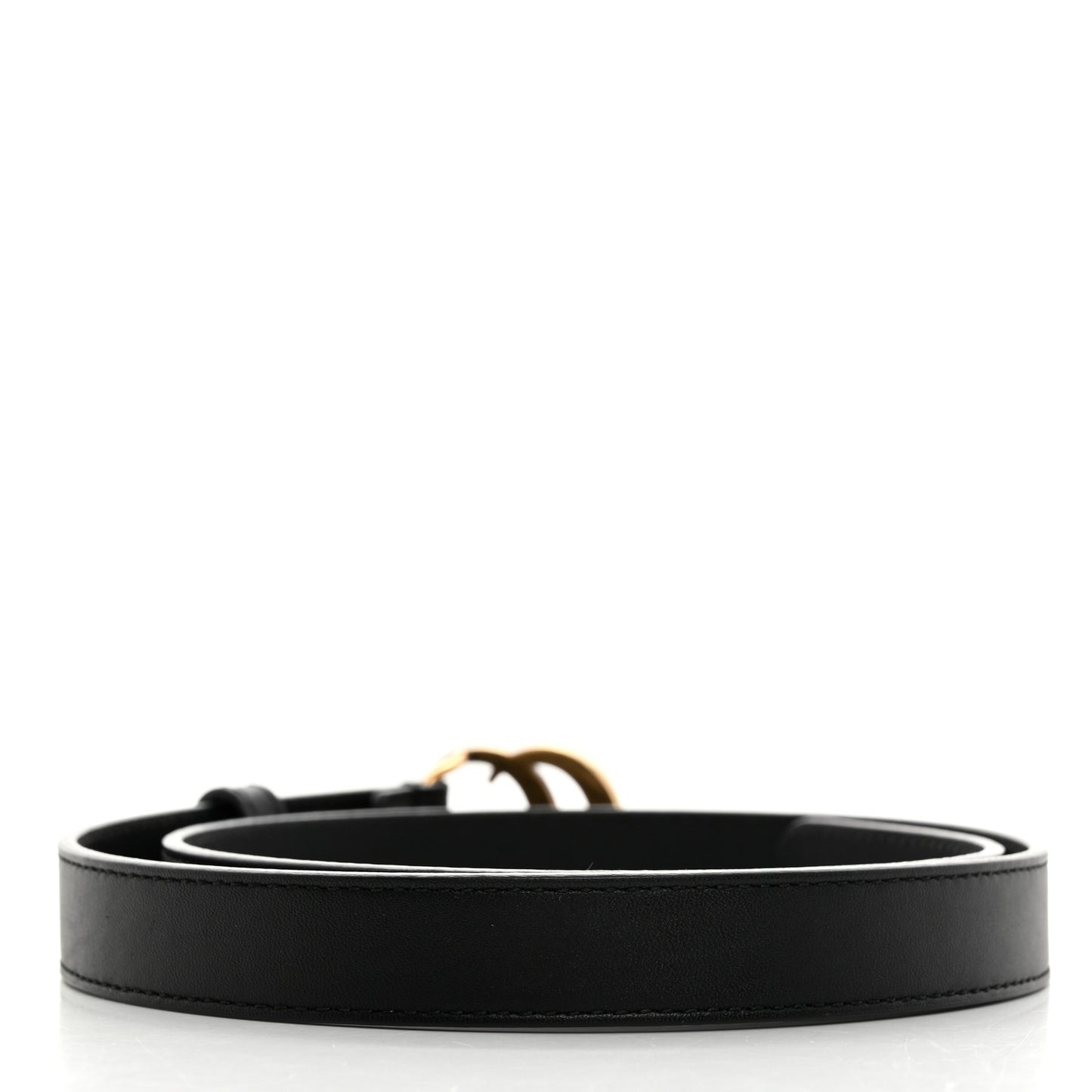 Calfskin Double G 20mm Belt 70 28 Black
