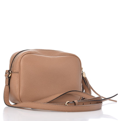 Gucci Pebbled Calfskin Small Soho Disco Bag Rose Beige 3 of 10