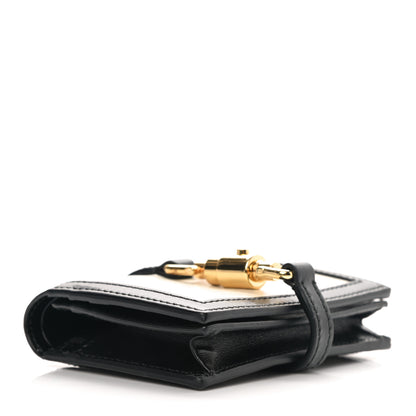 Gucci Calfskin Bi-Color Jackie 1961 Card Case Mystic White Black 3 of 6