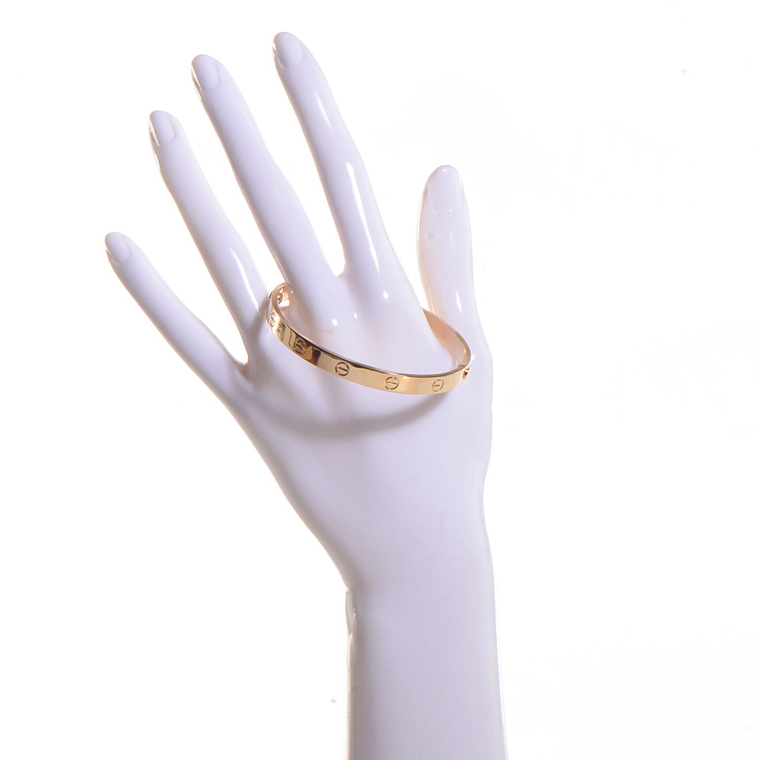 Cartier 18K Yellow Gold LOVE Bracelet 18 2 of 5