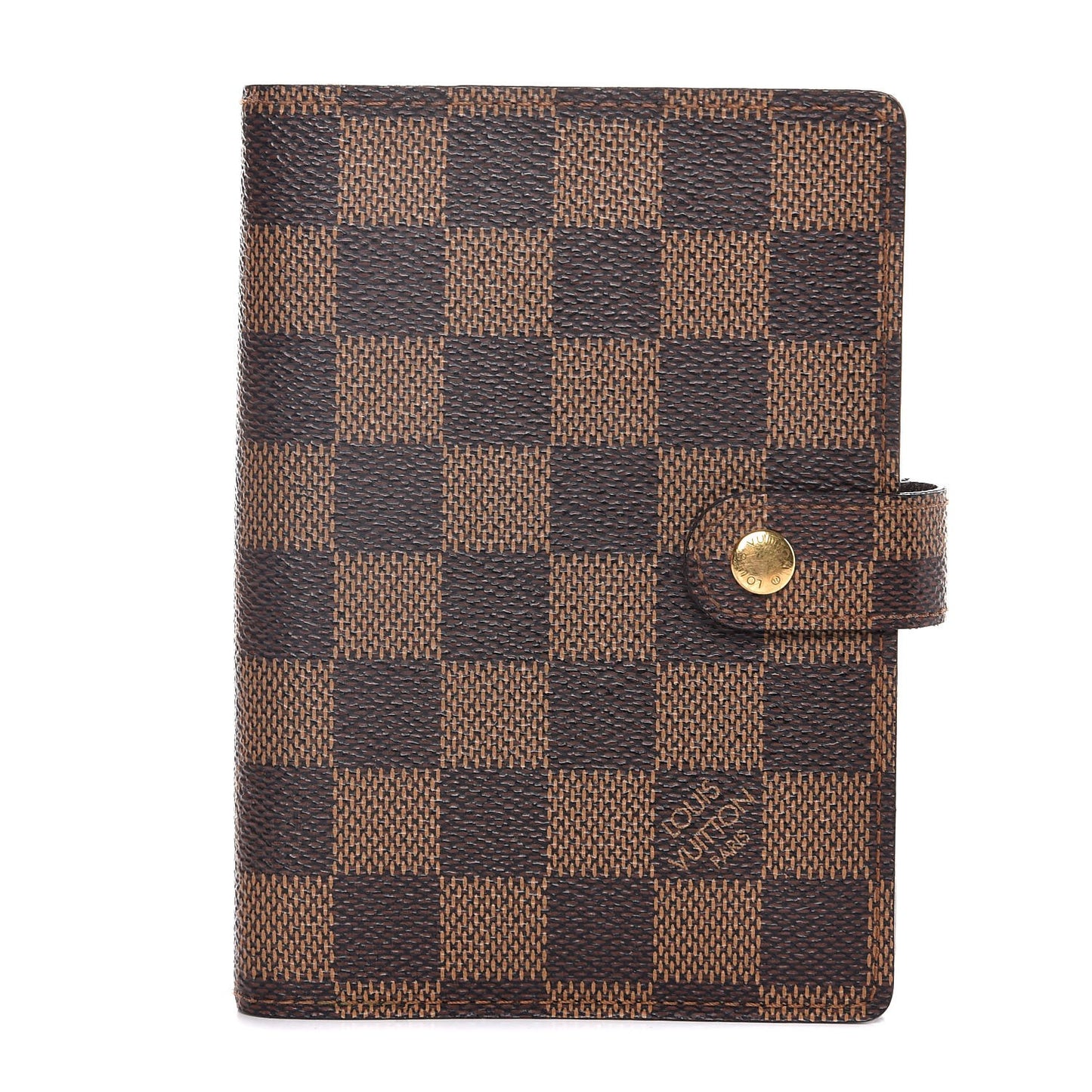 Damier Ebene Small Ring Agenda Cover