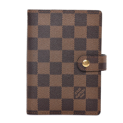 Louis Vuitton Damier Ebene Small Ring Agenda Cover 1 of 8