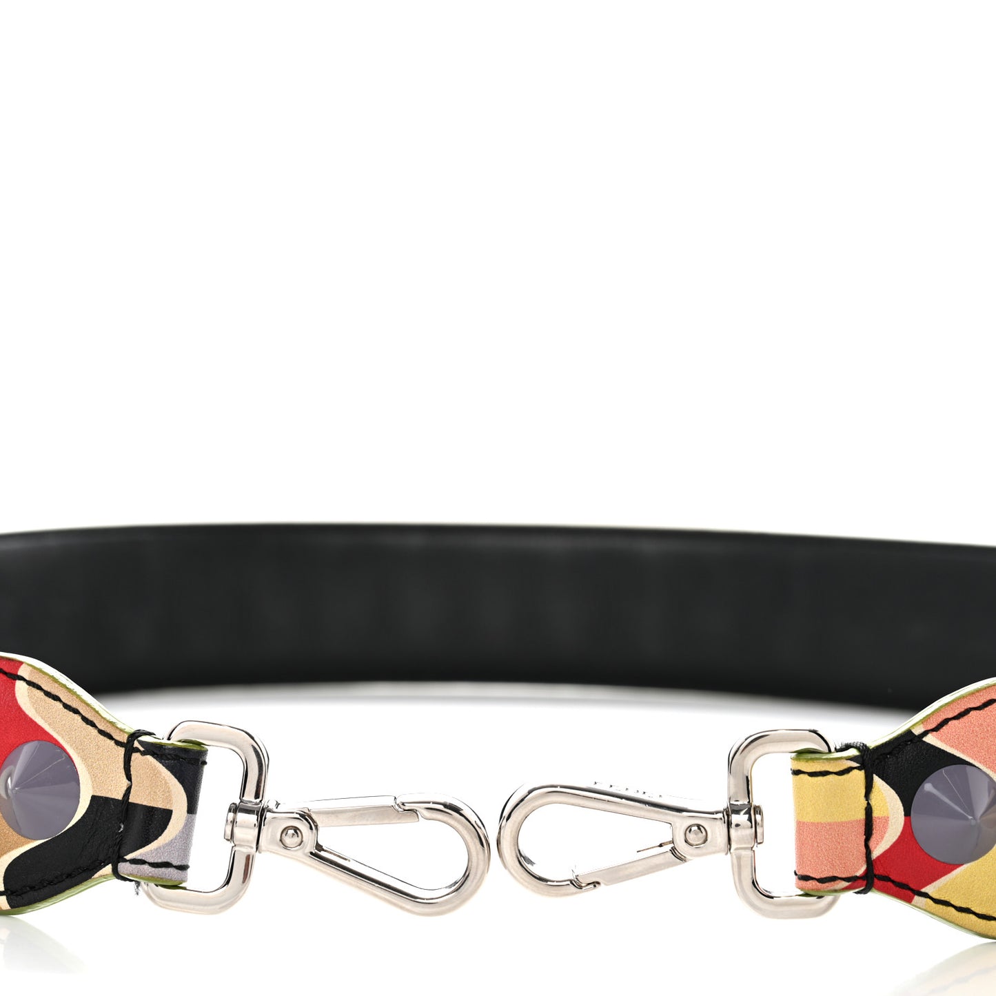 Calfskin Waves Studded Strap You Multicolor