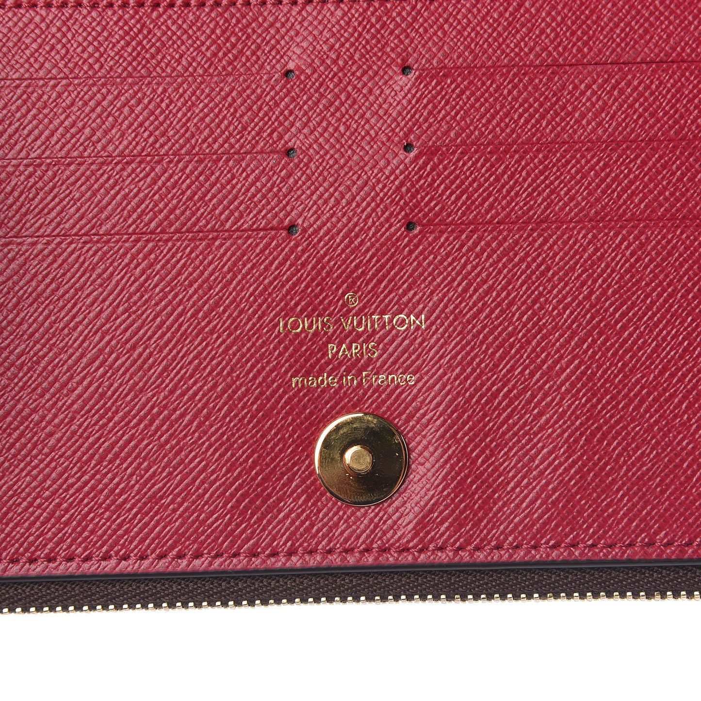 Monogram Adele Wallet Fuchsia