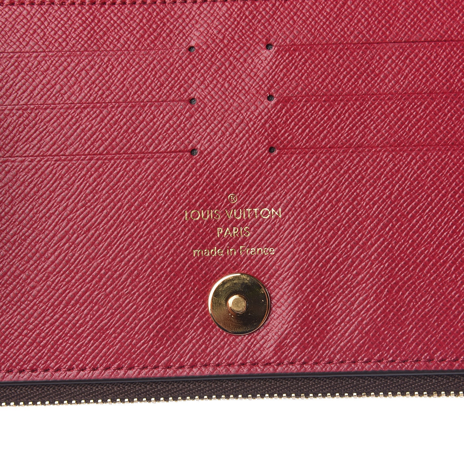 Louis Vuitton Monogram Adele Wallet Fuchsia 6 of 7
