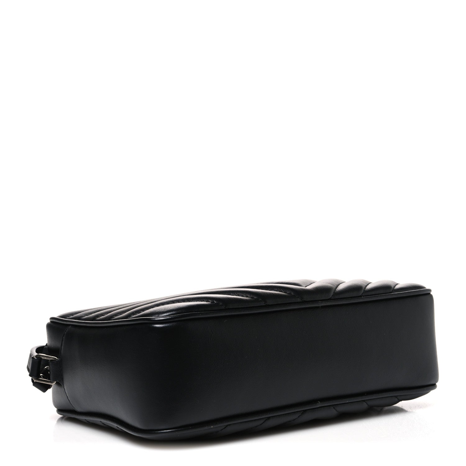Saint Laurent Calfskin Matelasse Monogram Lou Camera Bag Black 4 of 10