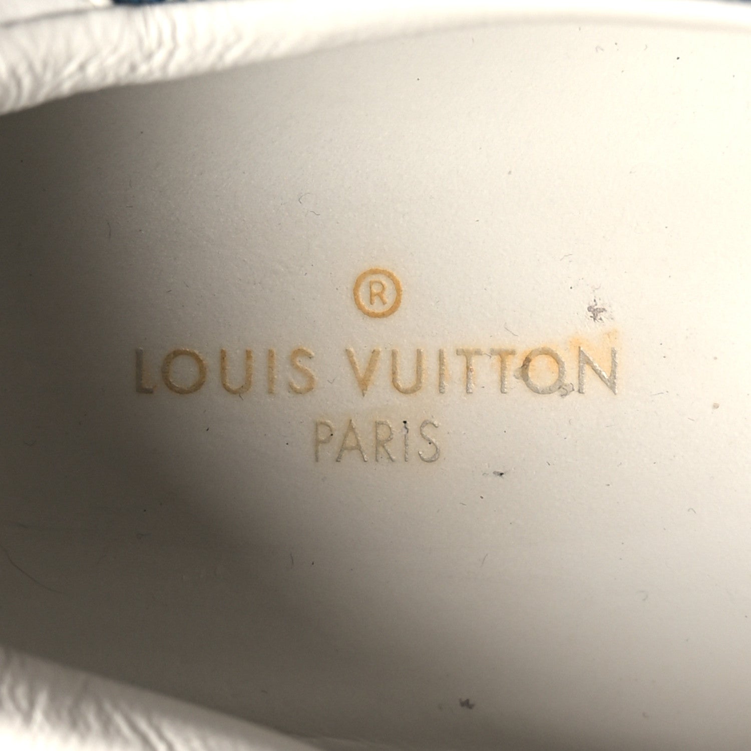 Louis Vuitton Denim Monogram Time Out Sneakers 38.5 7 of 10