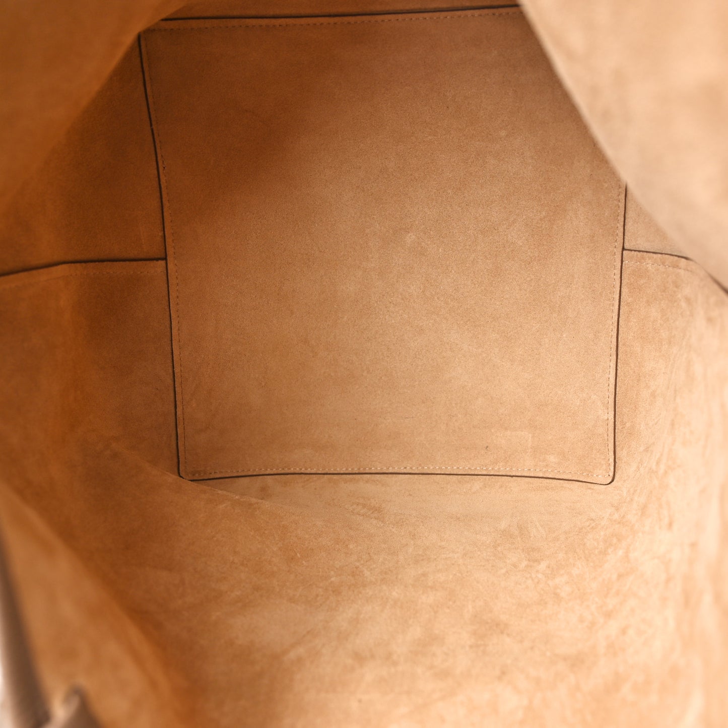 THE ROW Grained Calfskin Park Tote Three Dark Taupe