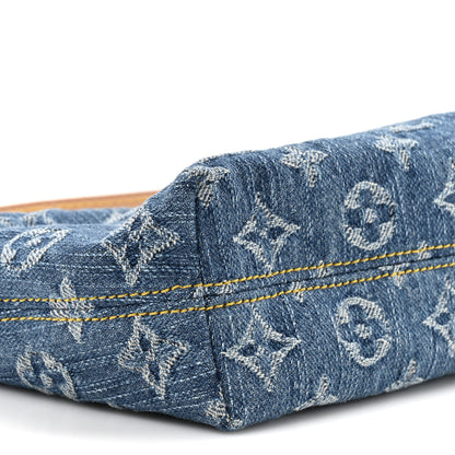 Louis Vuitton Monogram Denim Hills Pochette Blue 9 of 9