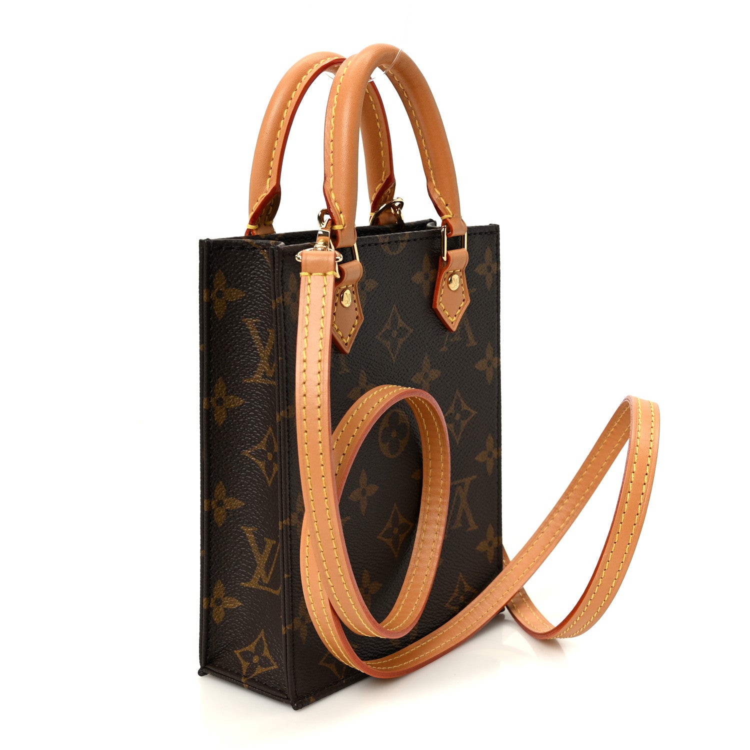 Louis Vuitton Monogram Petit Sac Plat 3 of 10