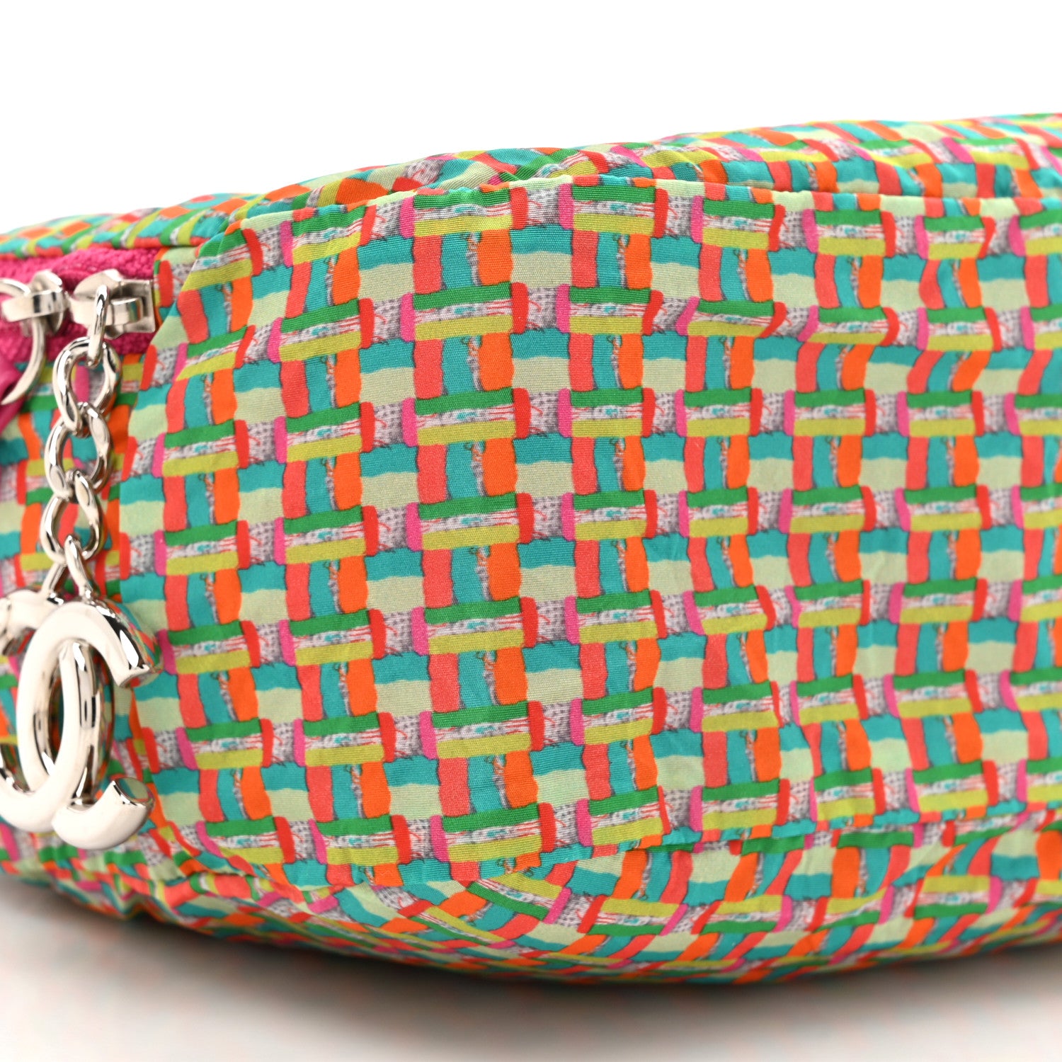 Chanel Rubber Quilted Lambskin Coco Rain Camera Bag Pink 16 of 18