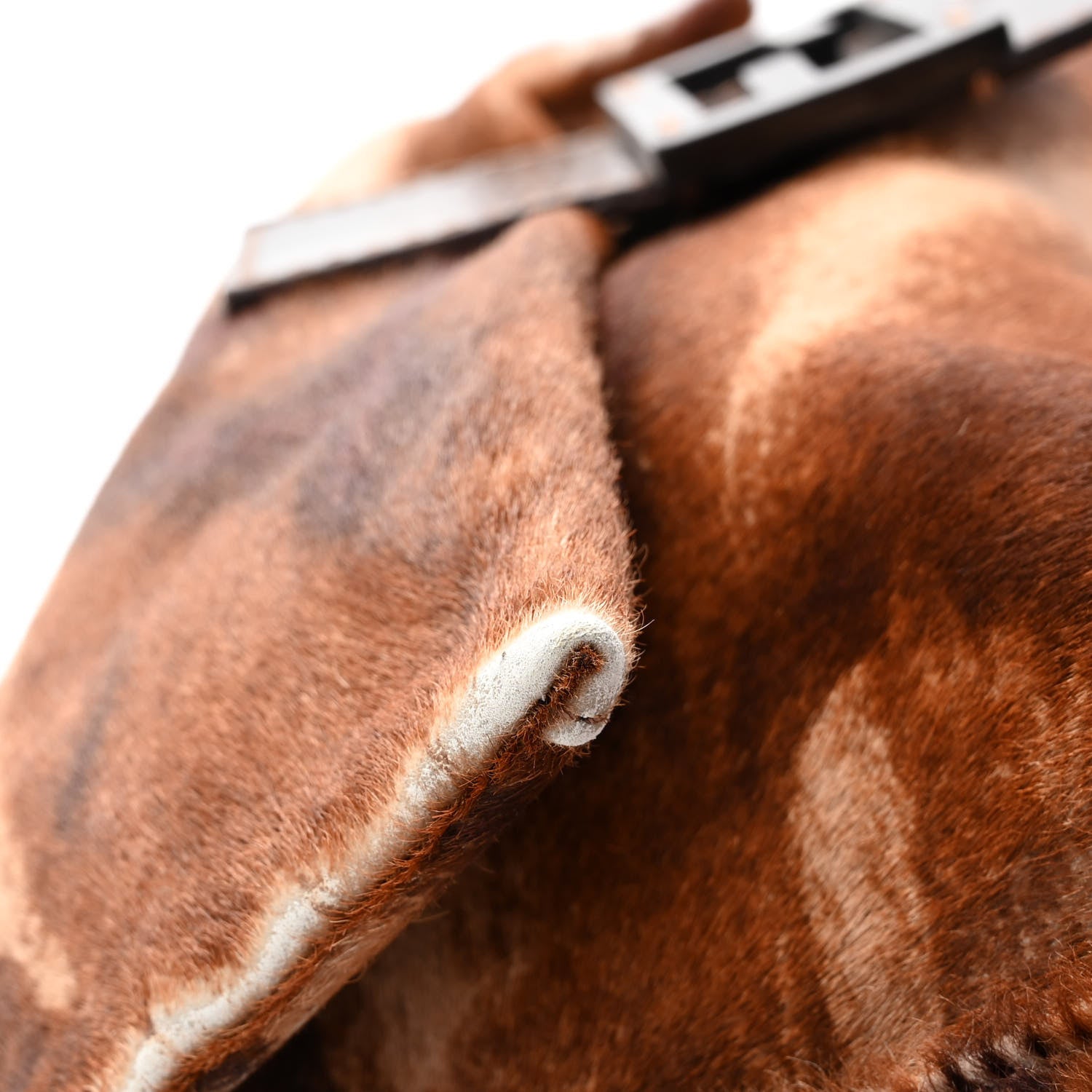 Fendi Calf Hair Mama Baguette Brown 12 of 12