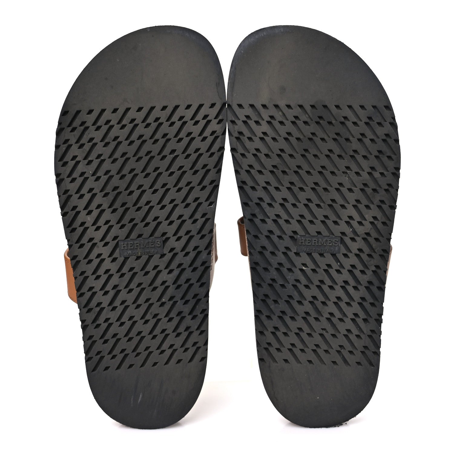 Hermes Calfskin Womens Chypre Sandals Naturel 38 Naturel 7 of 9