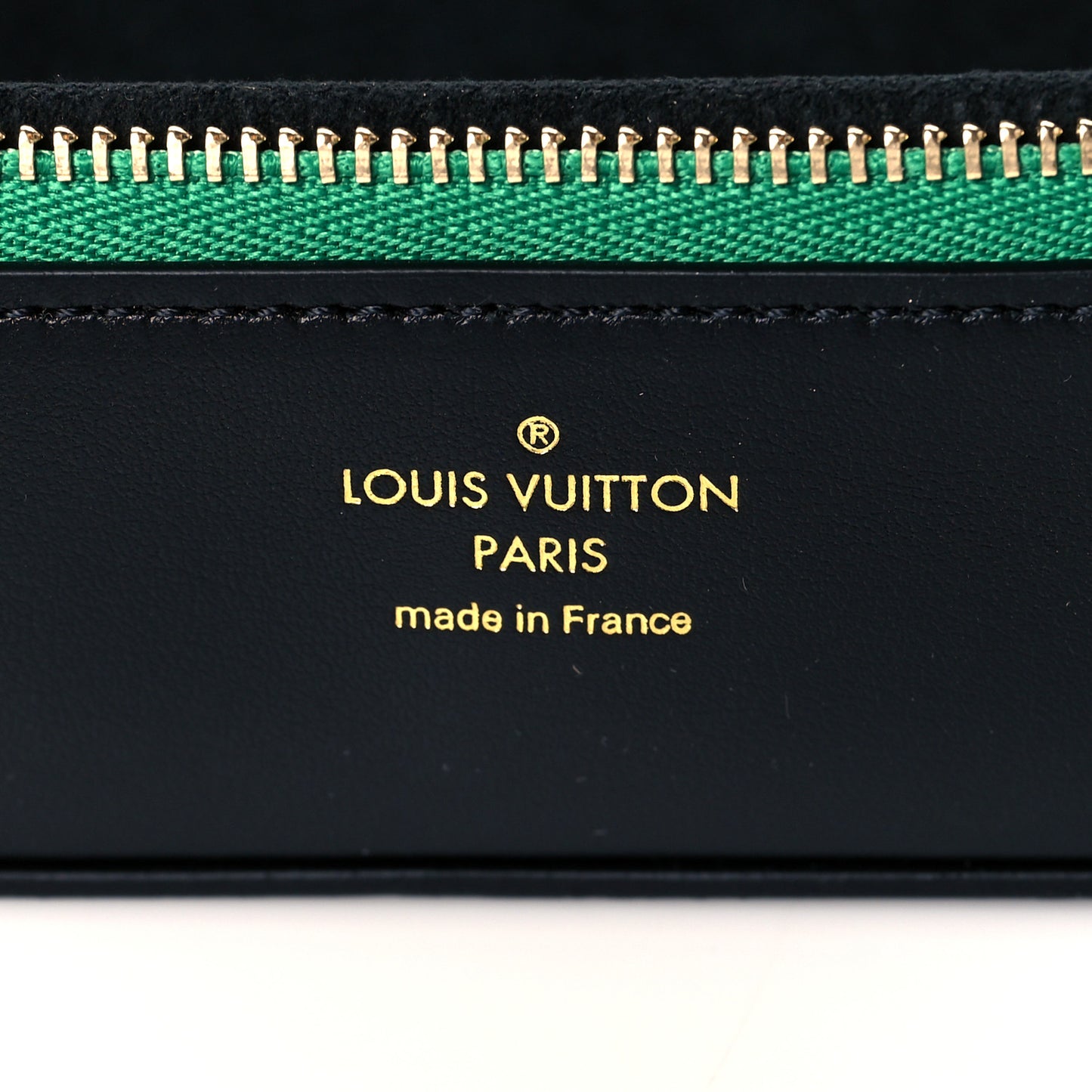 Jacquard Velvet Monogram LV Match Sunglasses Case GM Vert