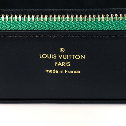 Louis Vuitton Jacquard Velvet Monogram LV Match Sunglasses Case GM Vert 6 of 10