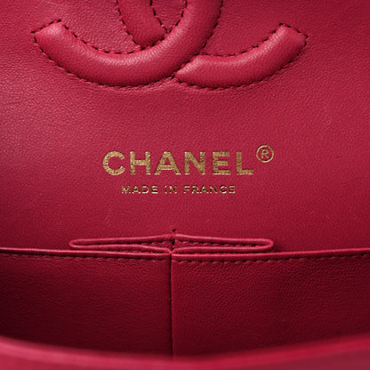 Chanel Caviar Quilted Small Double Flap Dark Pink 6 of 11