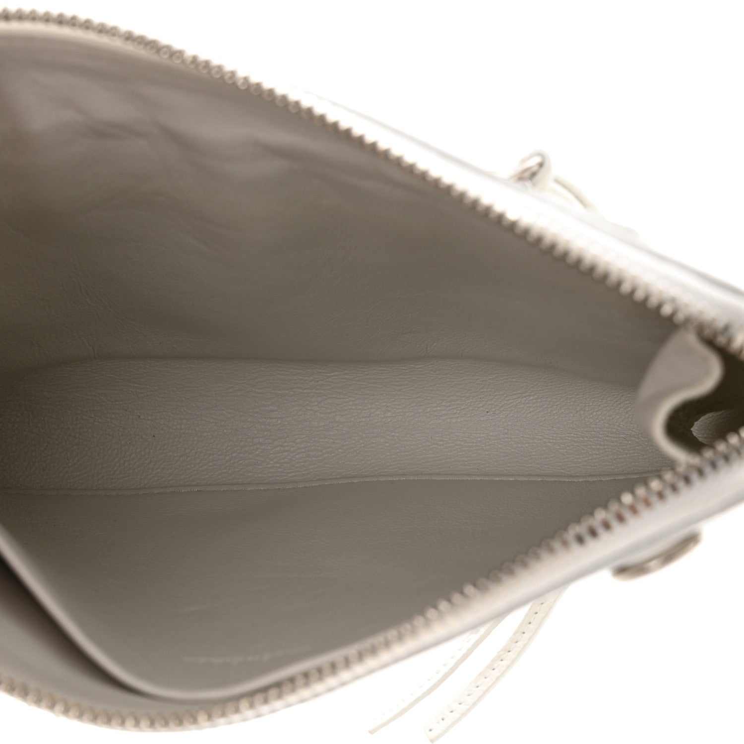 Balenciaga Classic Silver Hardware Reporter Crossbody White 5 of 11