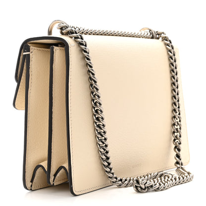 Gucci Textured Calfskin Crystal Small Dionysus Shoulder Bag Mystic White 3 of 13