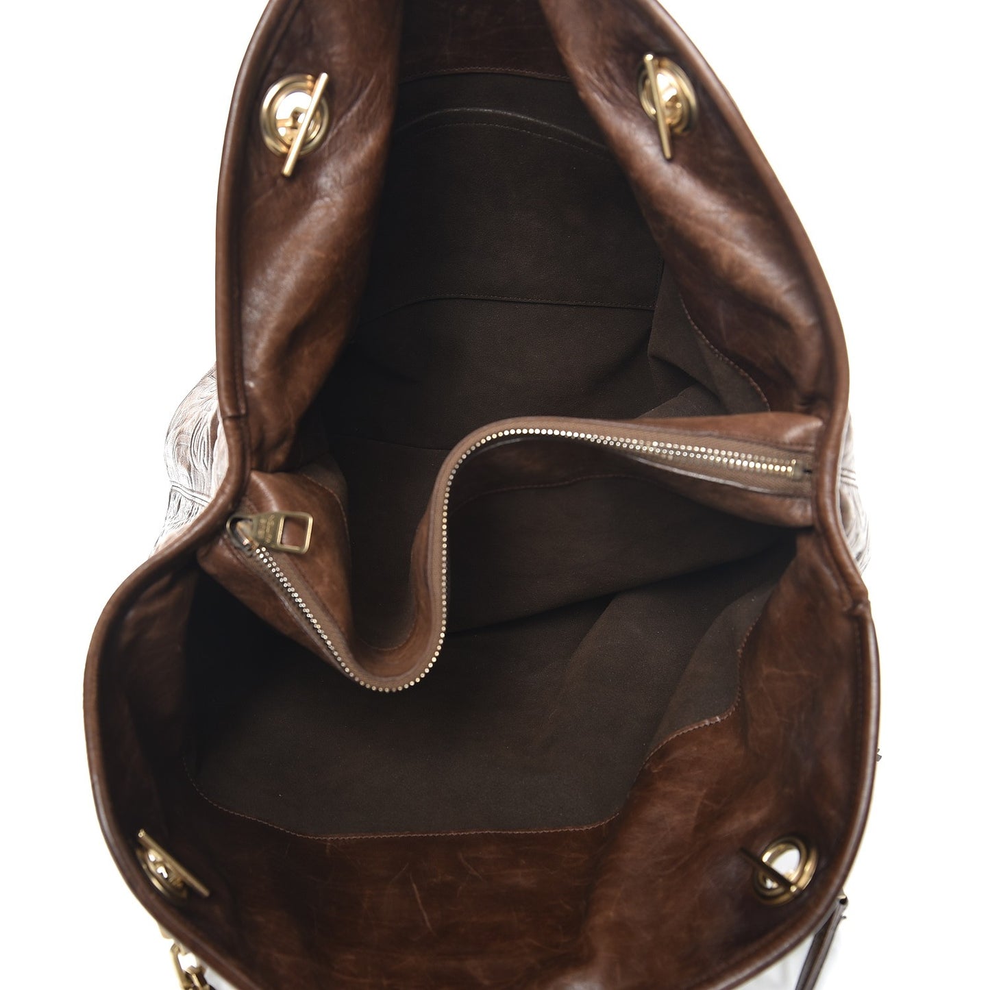 Monogram Paris Souple Whisper GM Chocolate