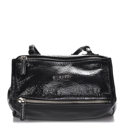 Givenchy Crinkled Patent Mini Pandora Black 1 of 7