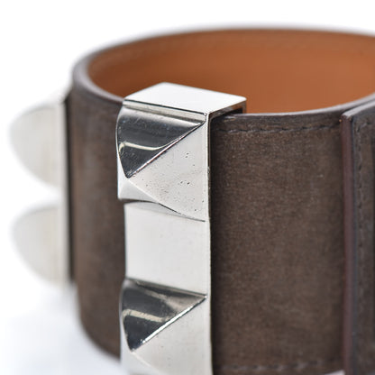 Hermes Veau Doblis Suede Collier de Chien CDC Bracelet 5 of 9