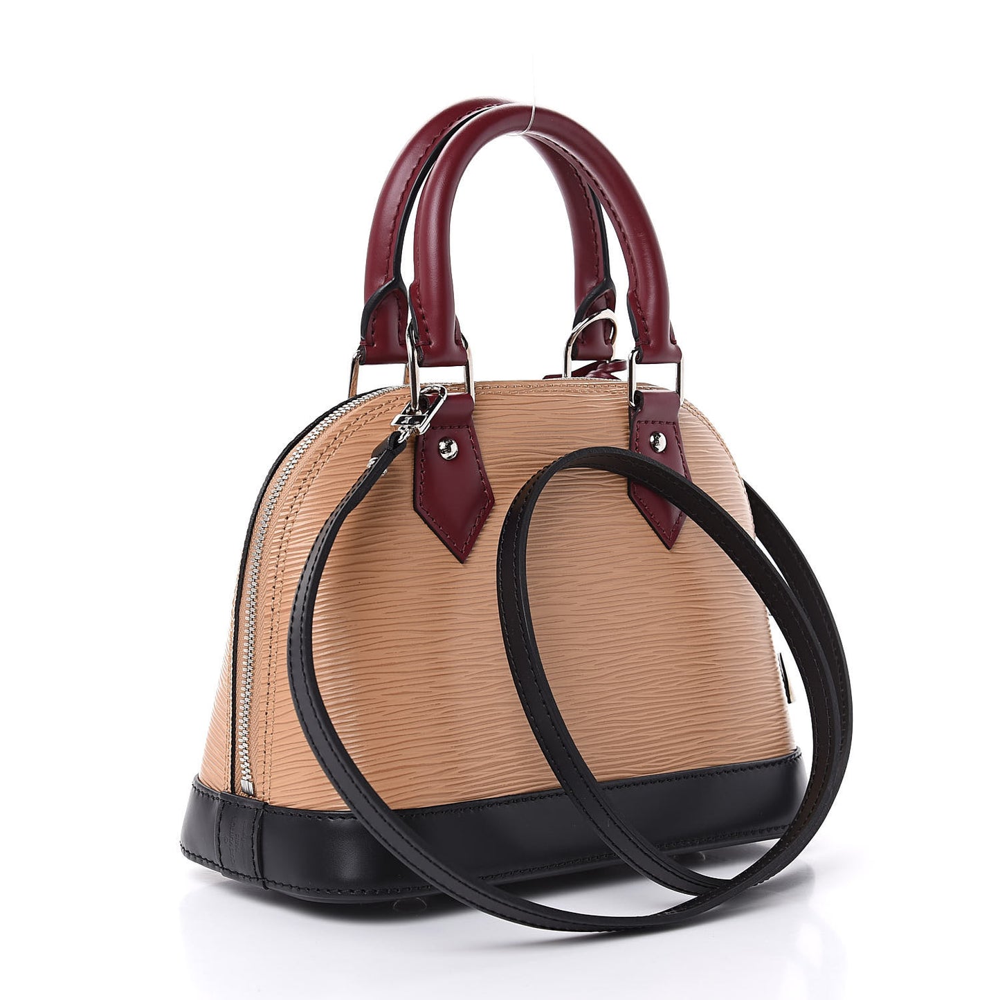 Epi Tri-Color Alma BB Vanilla Fuchsia Black