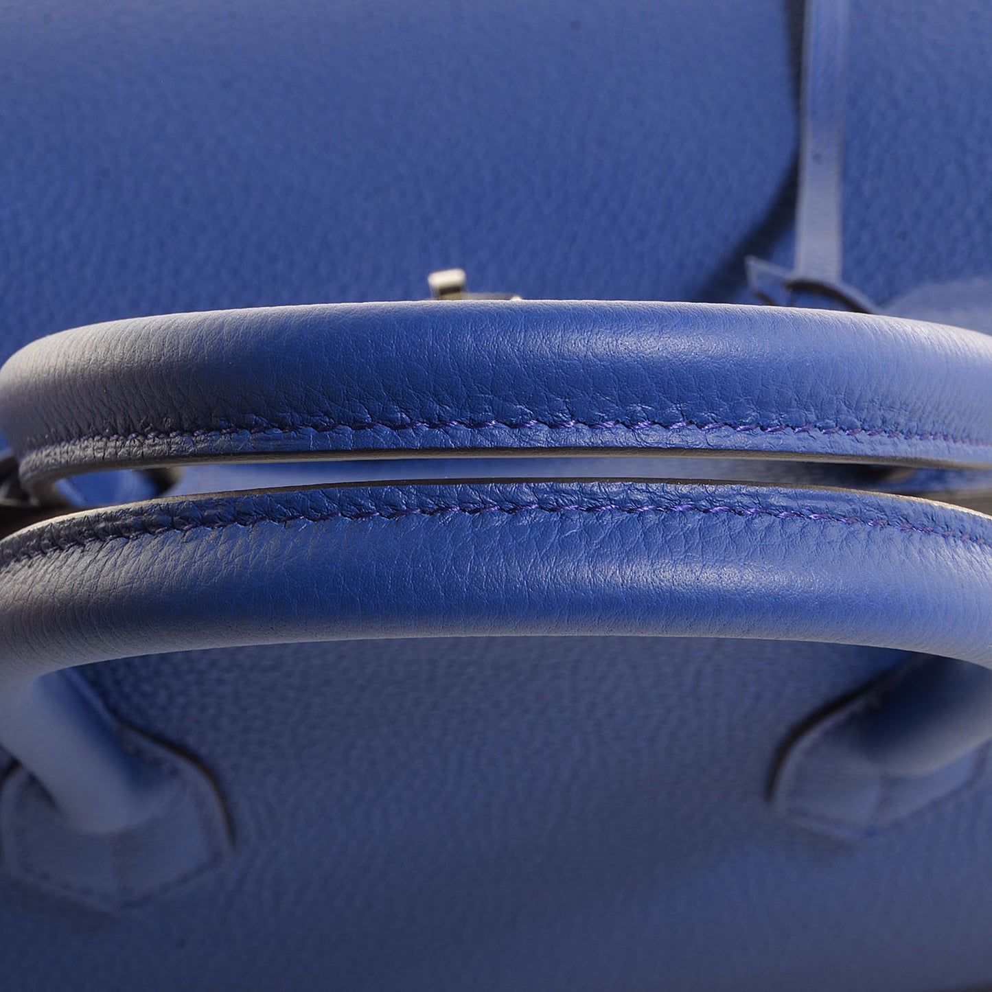Togo Birkin 35 Bleu Electrique