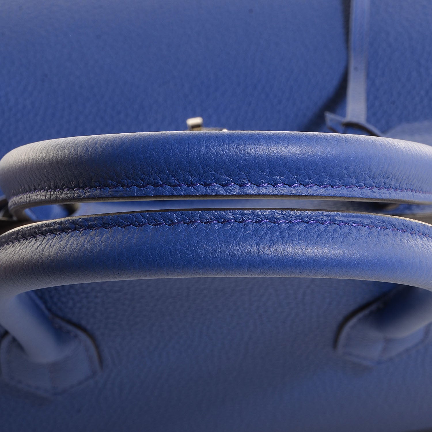 Hermes Togo Birkin 35 Bleu Electrique 10 of 29