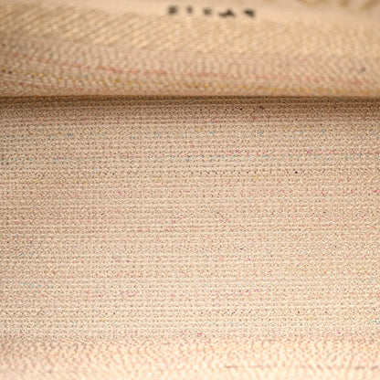 Christian Dior Canvas Embroidered Medium Stripes Book Tote Beige Multicolor 5 of 11