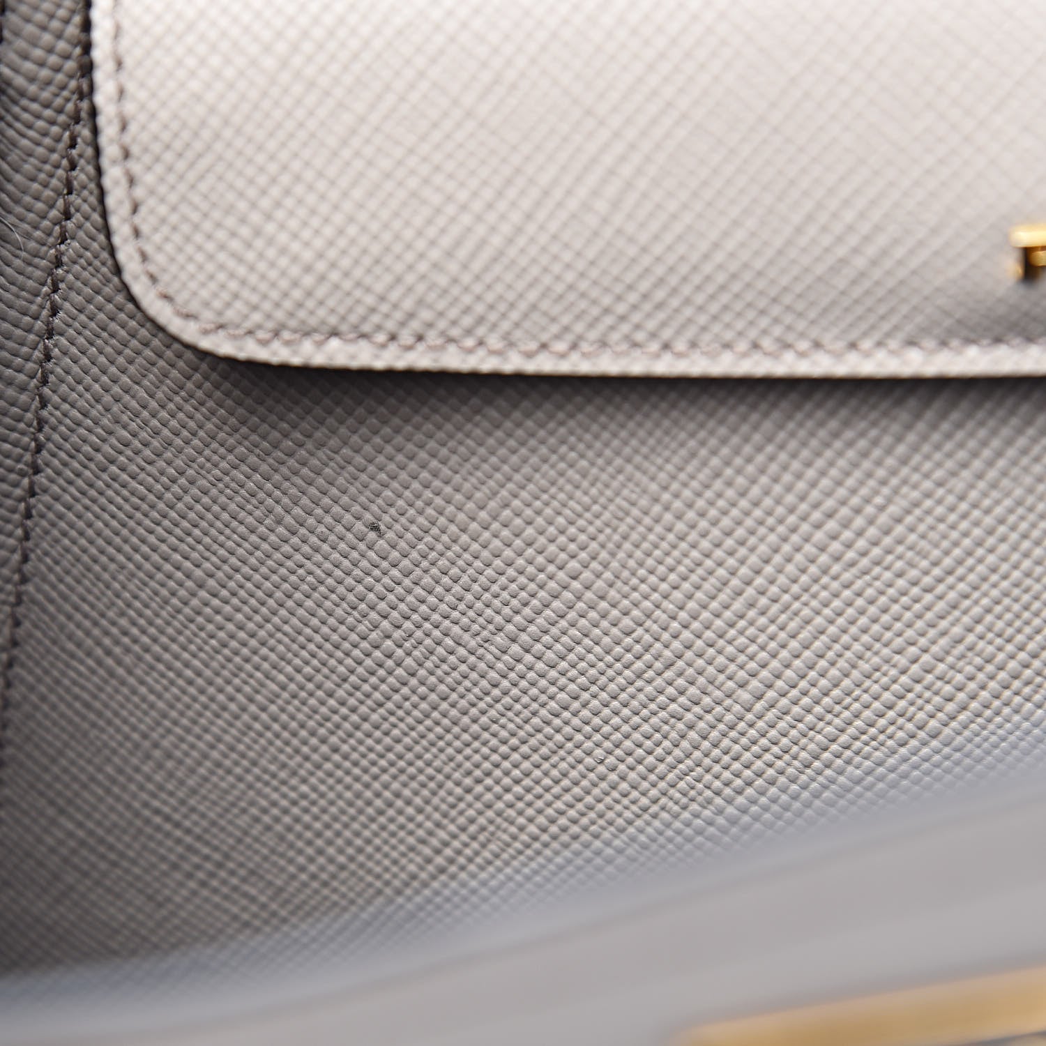 Prada Saffiano Cuir Medium Double Bag Pomice 8 of 13