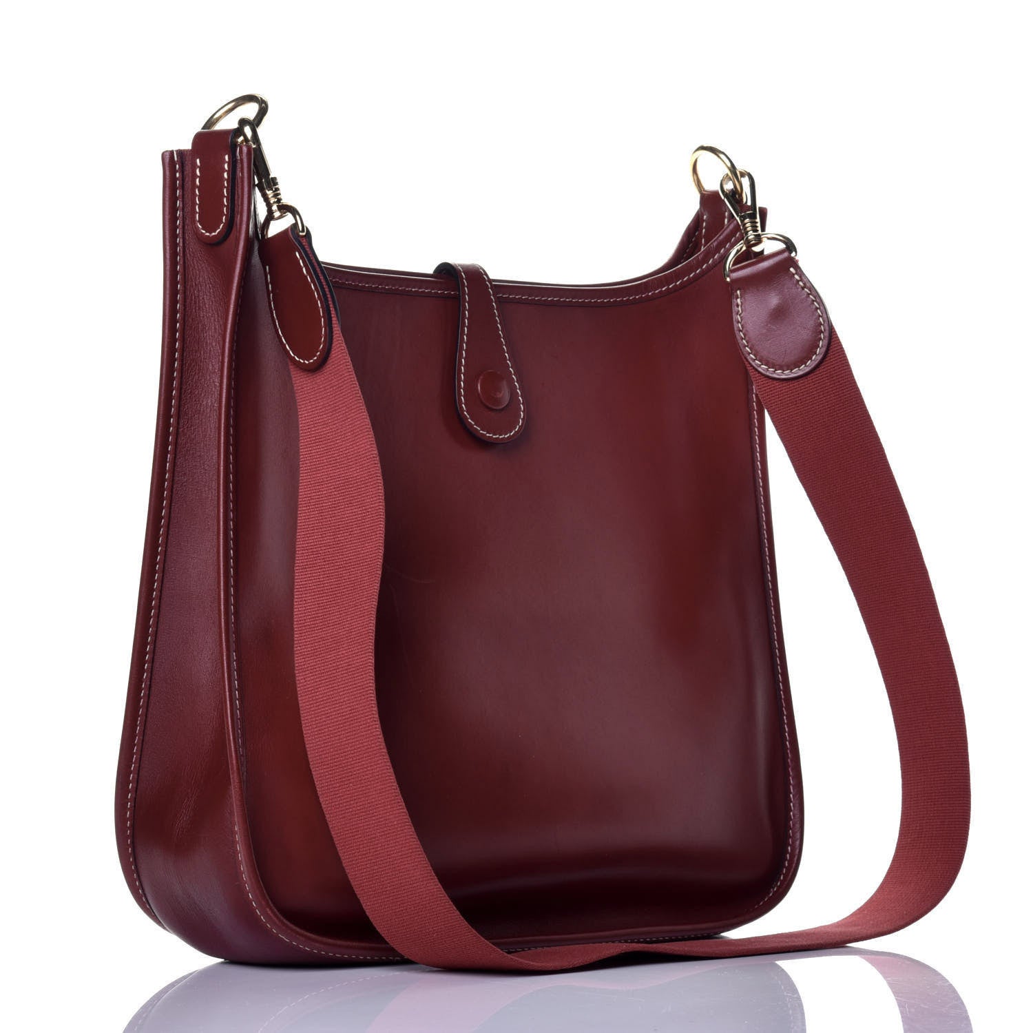 Hermes Box Evelyne TGM Rouge H 3 of 8