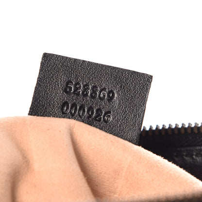 Gucci Calfskin Matelasse GG Marmont Flat Messenger Bag Black 7 of 15